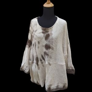 PURE JILL Flowy Summer Sweater Sz L